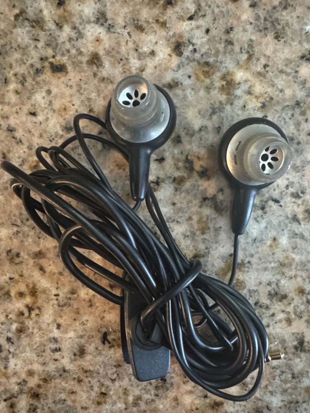 Philips Black Earbuds with Carrying Case - Portable In-Ear Headphones